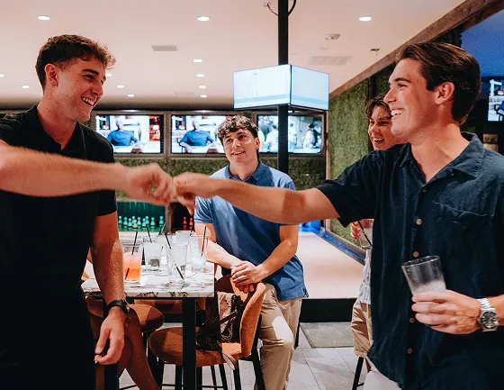 Group event at House Rules