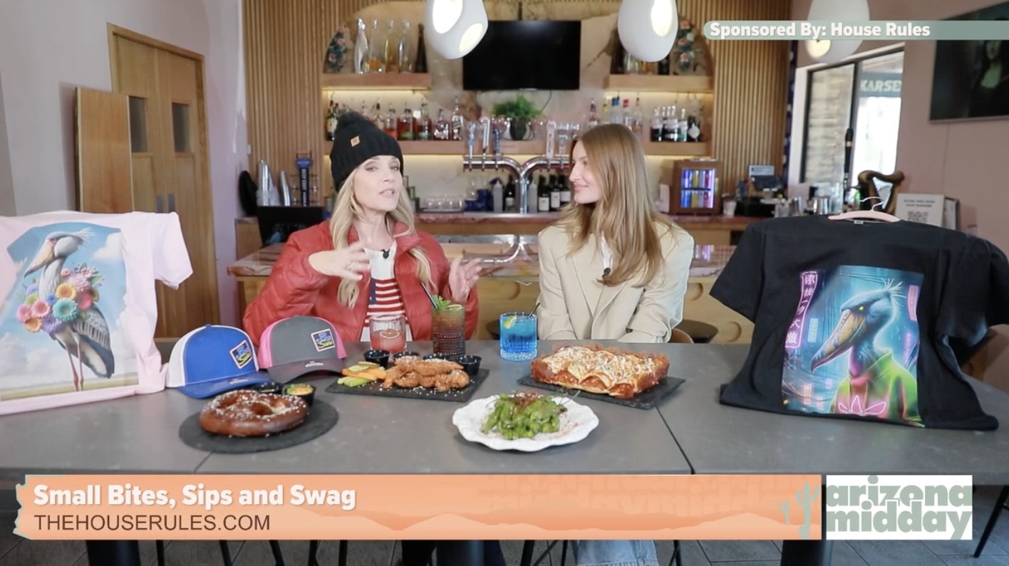 Small Bites, Sips and Swag: House Rules